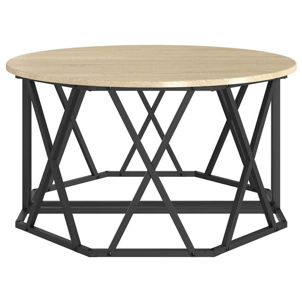 Sonoma Eiche Couchtisch 80x80 cm