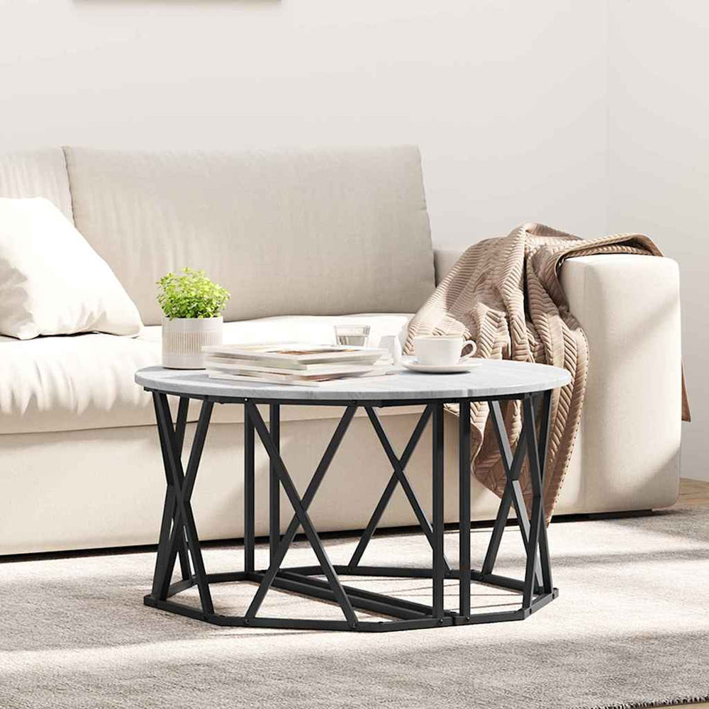 Couchtisch Sonoma Grau 80x80 cm
