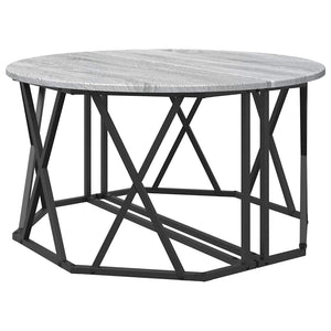 Couchtisch Sonoma Grau 80x80 cm