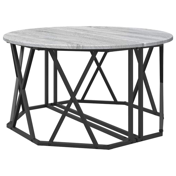 Couchtisch Sonoma Grau 80x80 cm