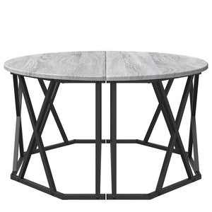 Couchtisch Sonoma Grau 80x80 cm