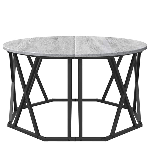 Couchtisch Sonoma Grau 80x80 cm