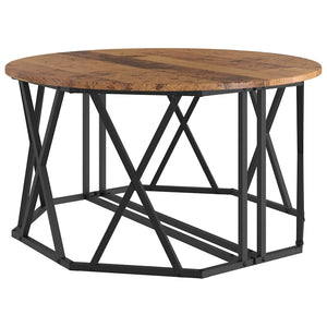 Couchtisch Altholz 80x80 cm