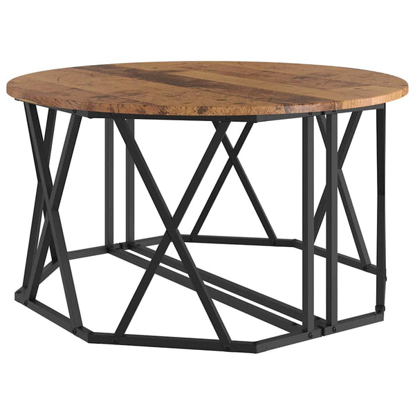 Couchtisch Altholz 80x80 cm
