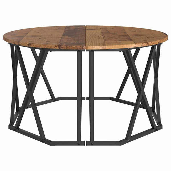 Couchtisch Altholz 80x80 cm