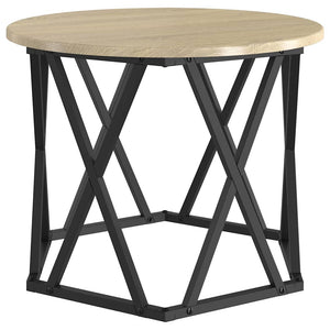 Nesting Beistelltisch 3er Set Sonoma-Eiche