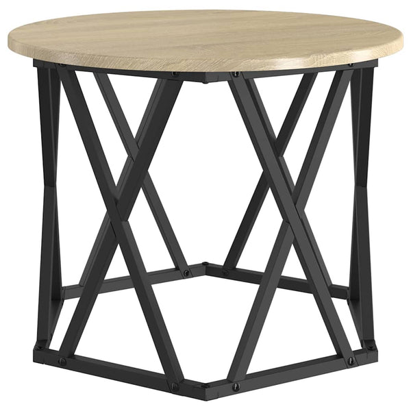 Nesting Beistelltisch 3er Set Sonoma-Eiche