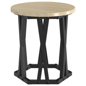 Nesting Beistelltisch 3er Set Sonoma-Eiche