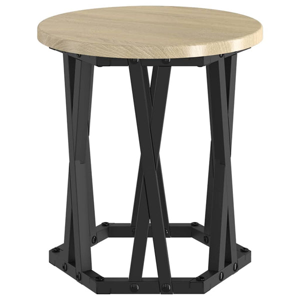 Nesting Beistelltisch 3er Set Sonoma-Eiche