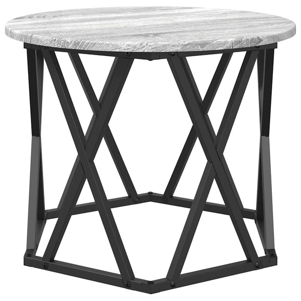 Nesting Beistelltisch 3er Set Grau Sonoma