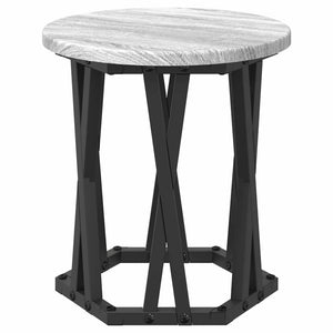 Nesting Beistelltisch 3er Set Grau Sonoma