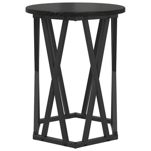 Couchtisch Schwarz Eichenoptik 2er Set