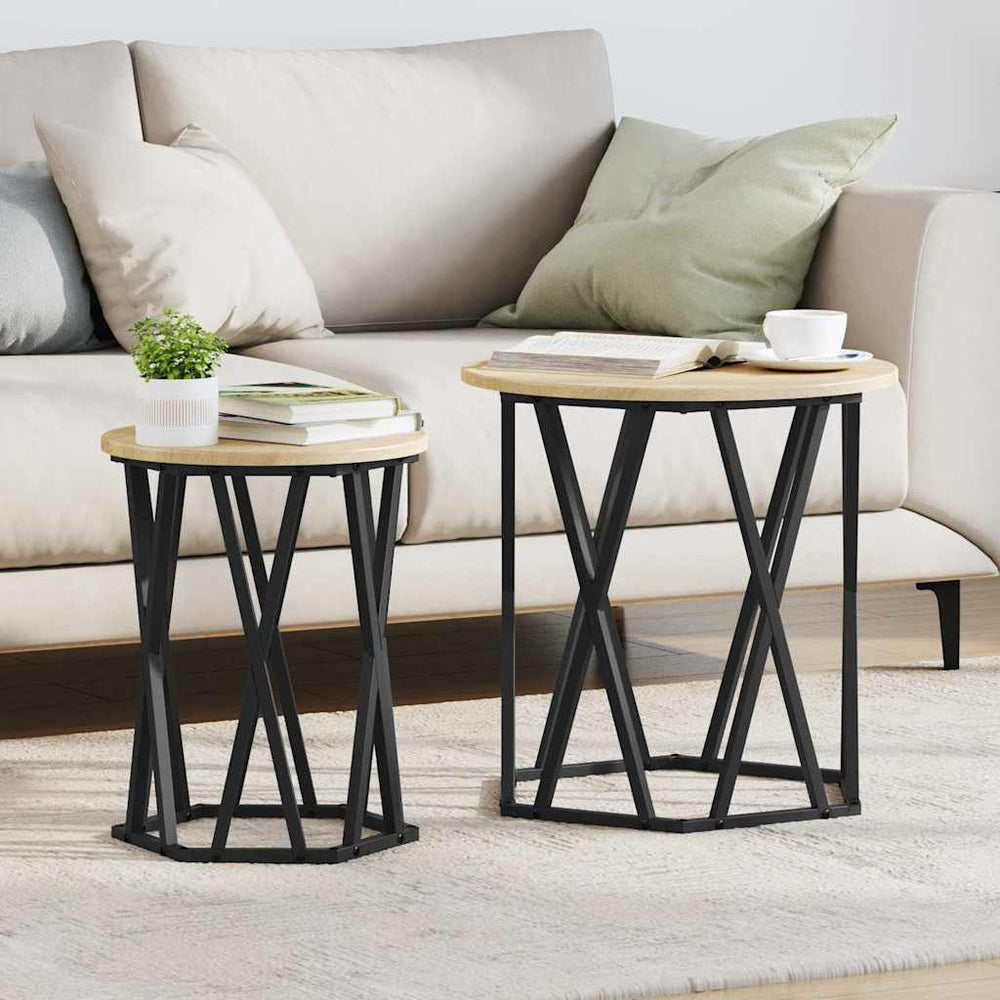 Couchtisch 2er-Set Sonoma Eiche