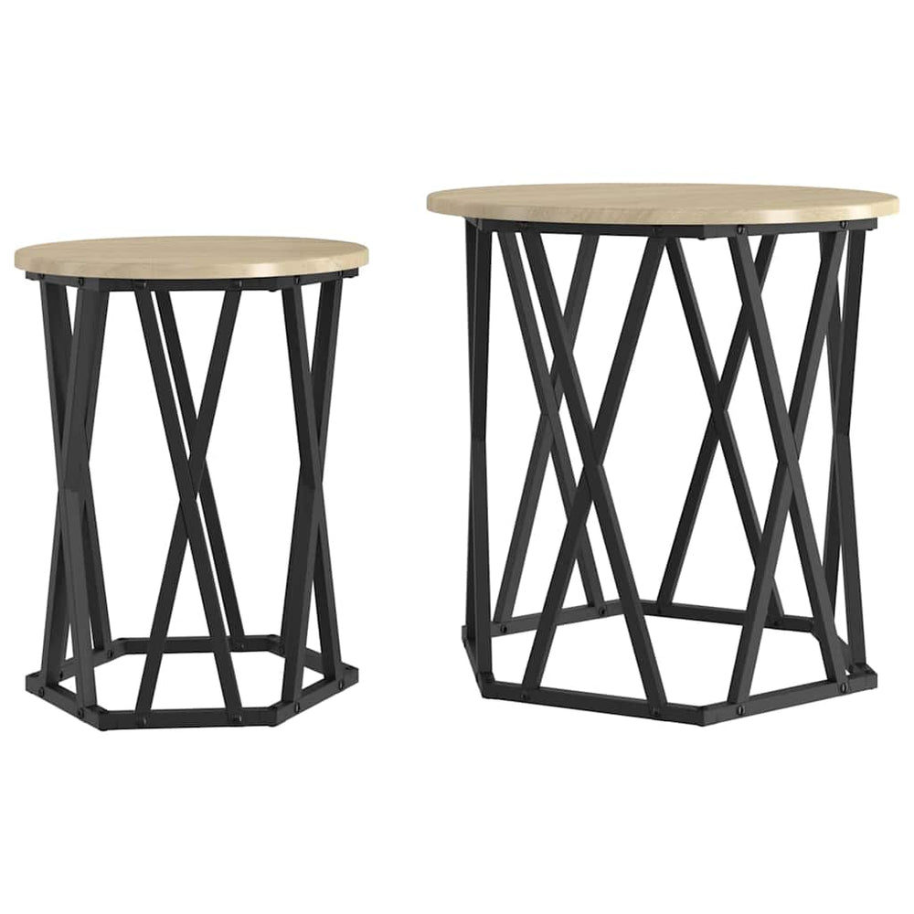 Couchtisch 2er-Set Sonoma Eiche