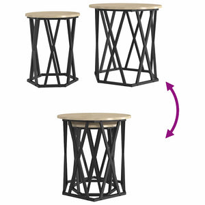 Couchtisch 2er-Set Sonoma Eiche