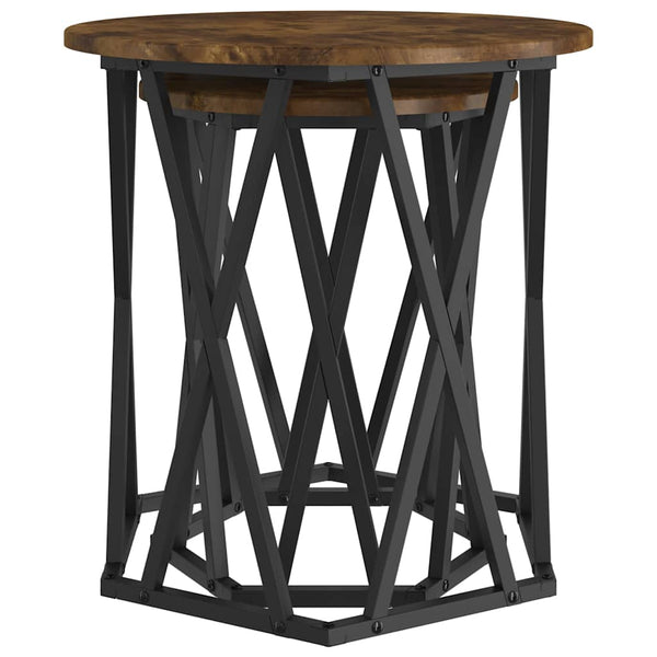 Couchtisch 2er Set Eiche Optik