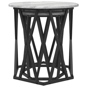 Couchtisch 2er-Set Grau Sonoma