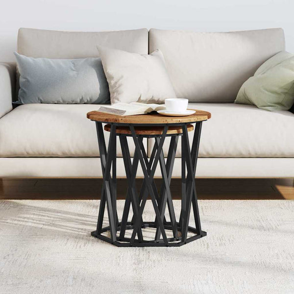 Couchtisch 2er Set Altholz