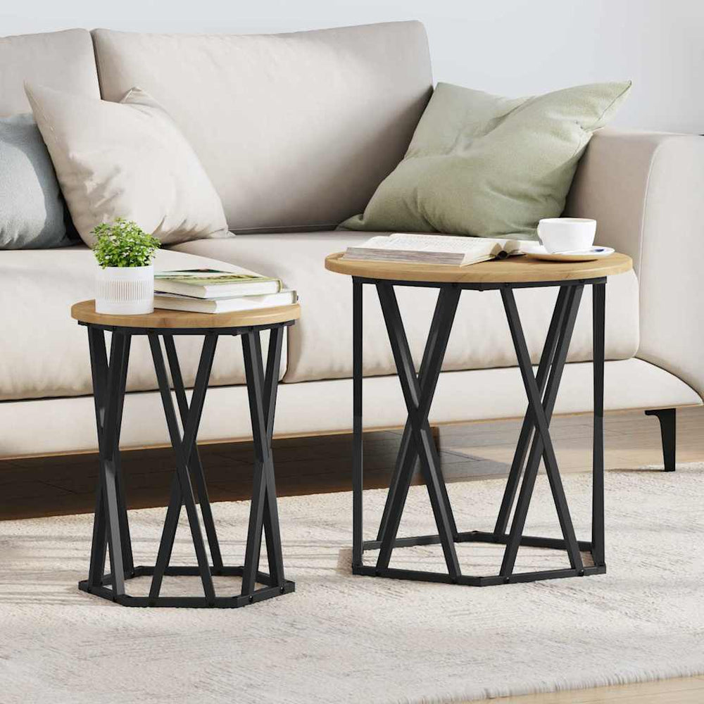 Couchtisch 2er Set Artisan Eiche