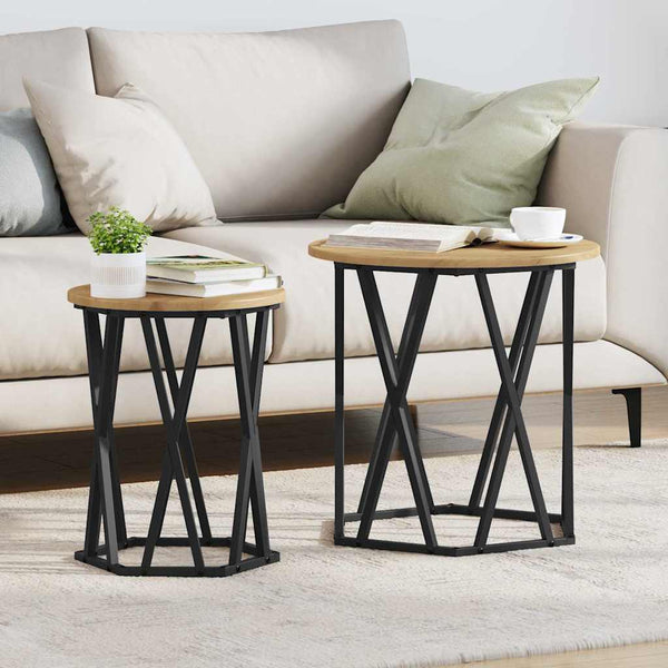 Couchtisch 2er Set Artisan Eiche