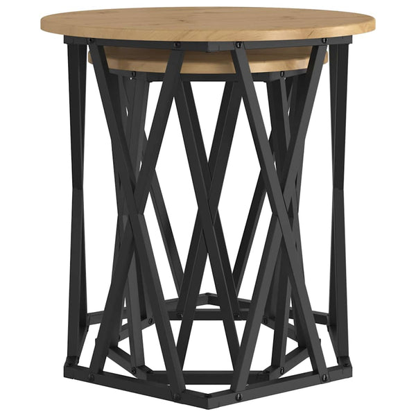 Couchtisch 2er Set Artisan Eiche