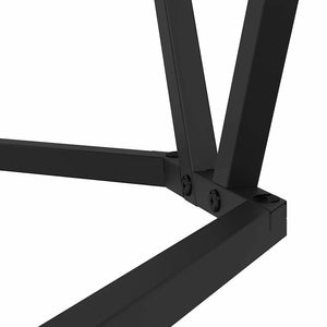 Beistelltisch Set 2er Schwarze Eiche