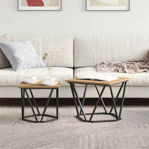 Beistelltisch Set 2er Artisan Eiche