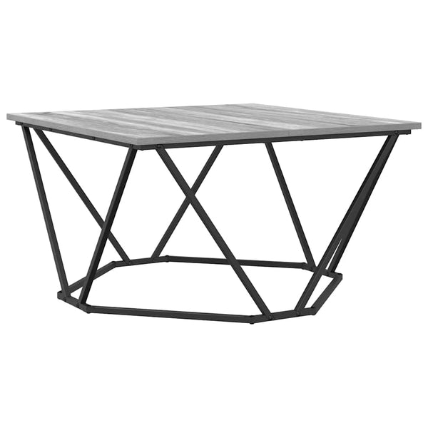 Couchtisch Sonoma Grau 80x80 cm