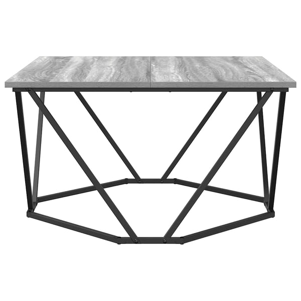 Couchtisch Sonoma Grau 80x80 cm