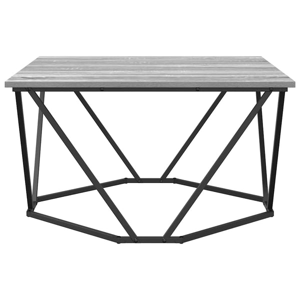 Couchtisch Sonoma Grau 80x80 cm