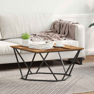 Couchtisch Altholz 80x80 cm
