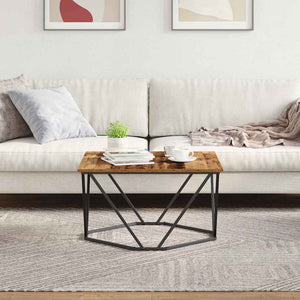 Couchtisch Altholz 80x80 cm
