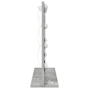 Rechteckiger Waschtischspiegel Beton Grau 60 cm