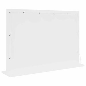 Weißer Waschtischspiegel mit LED-Beleuchtung