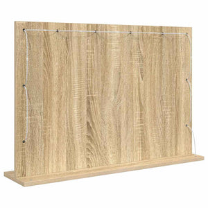 Waschtischspiegel Sonoma-Eiche 80x55 cm