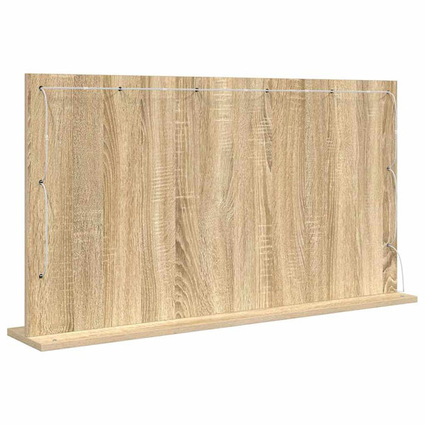 Waschtischspiegel Sonoma-Eiche 100x55 cm