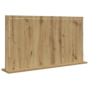 Rechteckiger Waschtischspiegel Artisan-Eiche 100x55 cm