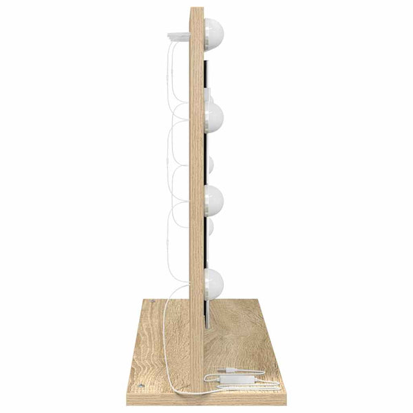 Waschtischspiegel Sonoma-Eiche 60x45 cm