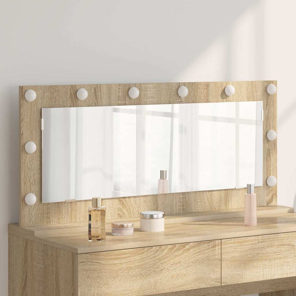 Waschtischspiegel Sonoma-Eiche 100x45 cm