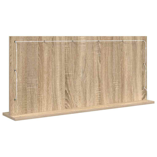 Waschtischspiegel Sonoma-Eiche 100x45 cm