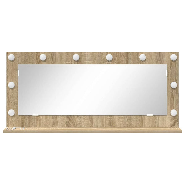 Waschtischspiegel Sonoma-Eiche 100x45 cm