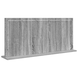 Rechteckiger Waschtischspiegel Grau Sonoma 100 cm