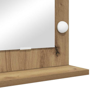 Rechteckiger Waschtischspiegel Artisan Eiche 100x45 cm