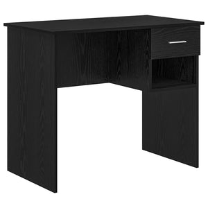 Schreibtisch Schwarz Eiche 90cm