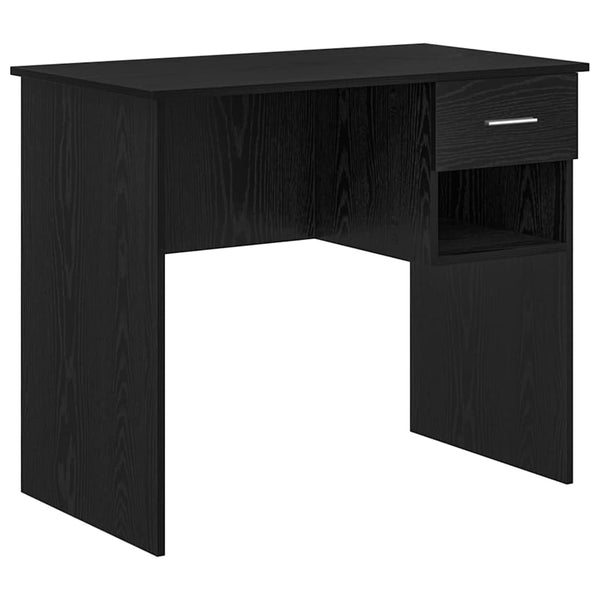Schreibtisch Schwarz Eiche 90cm