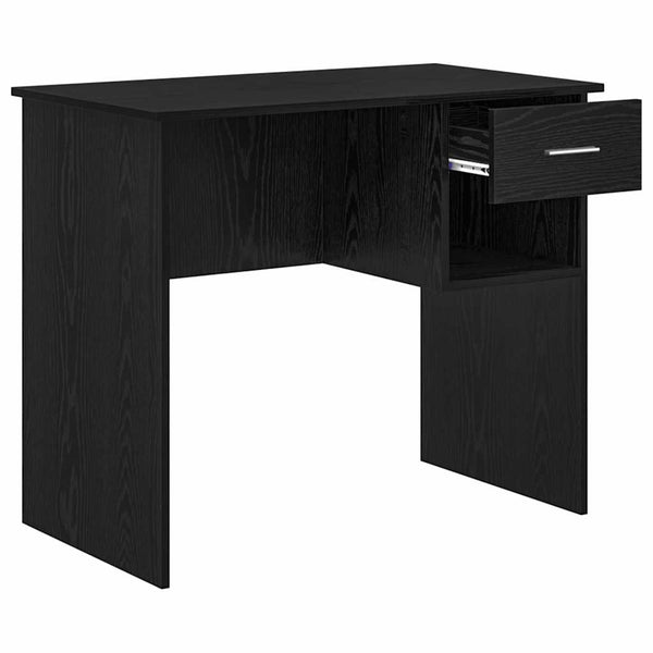Schreibtisch Schwarz Eiche 90cm