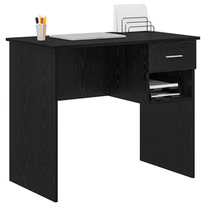 Schreibtisch Schwarz Eiche 90cm