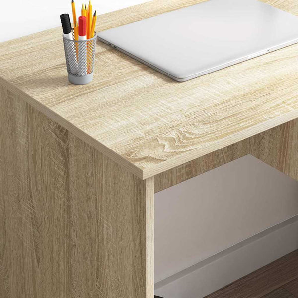Schreibtisch Sonoma Eiche 90 cm