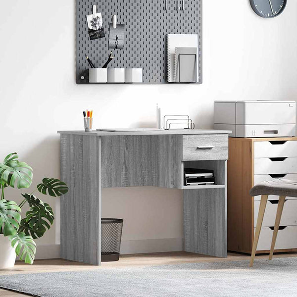 Schreibtisch Sonoma Grau 90x49 cm