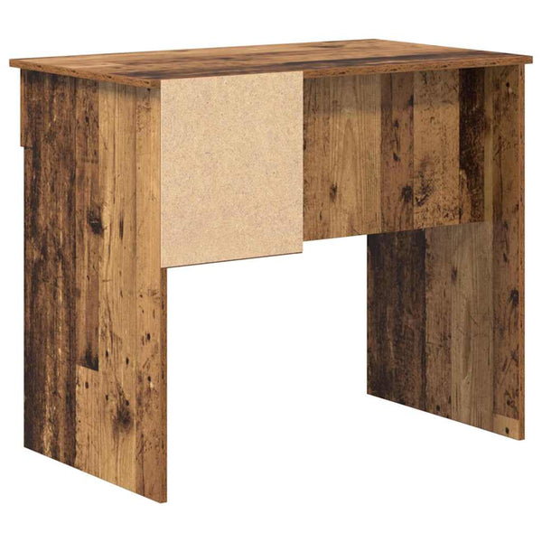 Schreibtisch mit Regal Altholz
